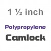 Polypropylene Camlock 1 1/2 inch Fittings